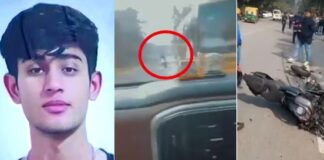 Viral Video Shows SUV Crash in Delhi, Reel-Making Teen Behind the Wheel