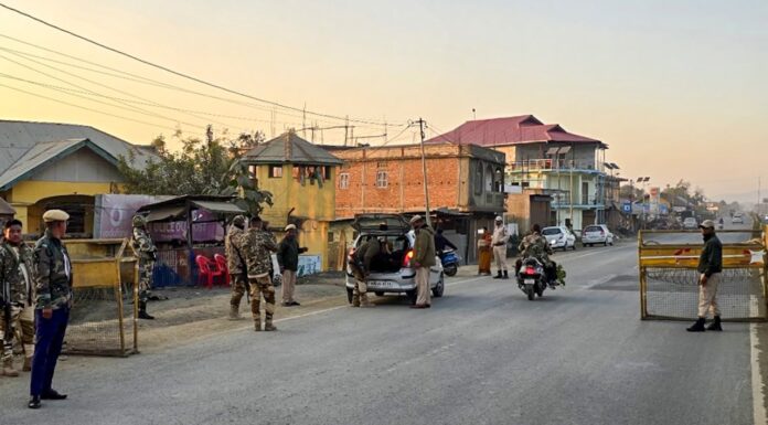 Ukhrul on Edge After Fresh Clashes, Curfew Imposed and Internet Services Halted