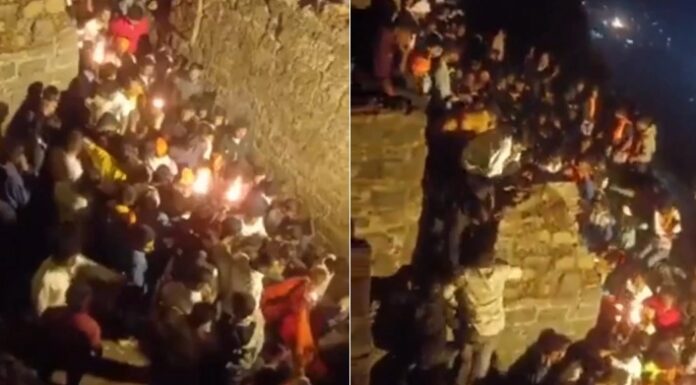 Over dozen injured in stampede-like situation at Pune’s Shivneri Fort Over dozen injured in stampede-like situation at Pune's Shivneri Fort