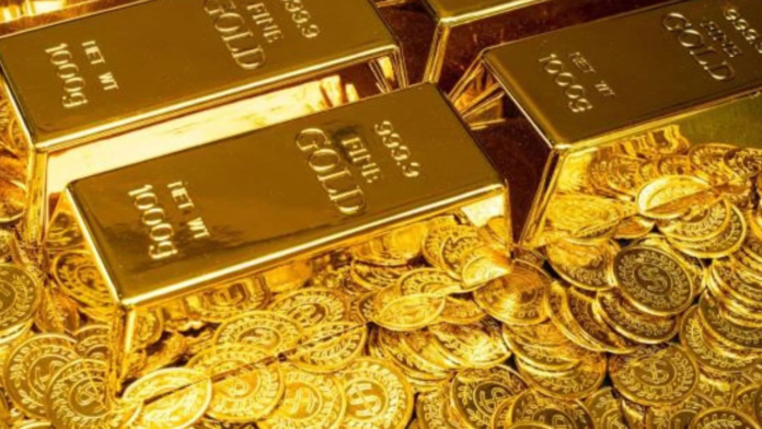 gold prices are experiencing a sharp surge amid this uncertainty.