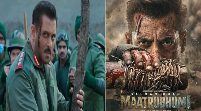 Salman Khan’s Film ‘Battle Of Galwan’ Renamed To ‘Maatrubhumi: May War Rest In Peace’ c Films also shared the same poster with the caption, "Not just the fight at the border... But the love for our Maatrubhumi."