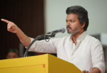 Amid Divorce Rumours With Wife, Thalapathy Vijay Walks Hand-in-Hand With Trisha Krishnan At Wedding Reception Thalapathy Vijay and Trisha Krishnan on Thursday attended the wedding reception of AGS producer Kalpathi Suresh's son in Chennai.