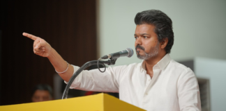 Amid Divorce Rumours With Wife, Thalapathy Vijay Walks Hand-in-Hand With Trisha Krishnan At Wedding Reception Thalapathy Vijay and Trisha Krishnan on Thursday attended the wedding reception of AGS producer Kalpathi Suresh's son in Chennai.