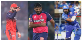 IPL Run Kings: Kohli on Top, Rohit No. 2, Samson Drops Out of Top 10