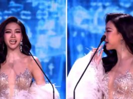 From Oops to Wow: Model’s Teeth Fall Mid-Show, Returns on Stage Holding Them, Wins Applause From Oops to Wow: Model’s Teeth Fall Mid-Show, Returns on Stage Holding Them, Wins Applause