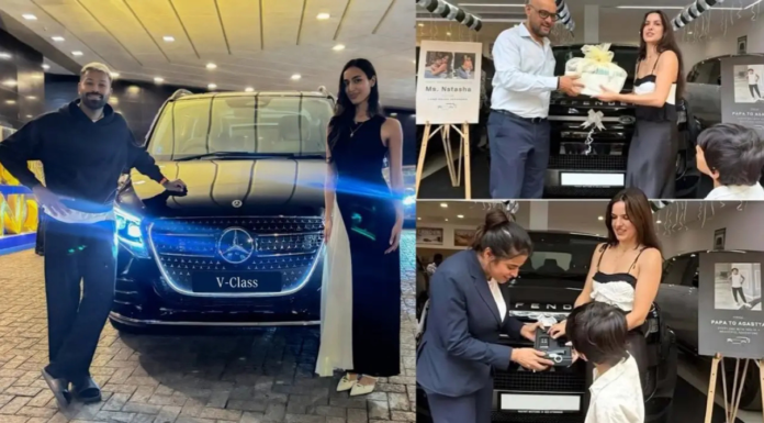 Inside Hardik Pandya’s Lavish Lifestyle: How Much He Spends In A Day Will Shock You In February, Hardik had bought a luxury car, Land Rover Defender, worth about Rs 4 crore for his ex-wife Natasha Stankovic and son Agastya.