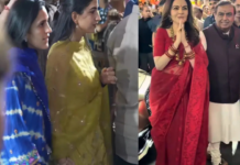 Mukesh Ambani’s Birthday: Nita, Radhika Steal The Spotlight In Elegant Temple Looks At Siddhivinayak Mukesh Ambani was accompanied by his wife, Nita Ambani, and kids, Akash Ambani and Anant Ambani, along with their wives, Shloka Mehta and Radhika Merchant.