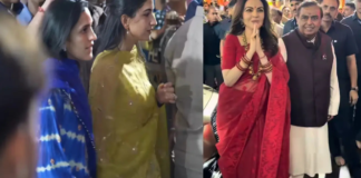 Mukesh Ambani’s Birthday: Nita, Radhika Steal The Spotlight In Elegant Temple Looks At Siddhivinayak Mukesh Ambani was accompanied by his wife, Nita Ambani, and kids, Akash Ambani and Anant Ambani, along with their wives, Shloka Mehta and Radhika Merchant.