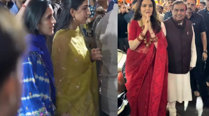 Mukesh Ambani’s Birthday: Nita, Radhika Steal The Spotlight In Elegant Temple Looks At Siddhivinayak Mukesh Ambani was accompanied by his wife, Nita Ambani, and kids, Akash Ambani and Anant Ambani, along with their wives, Shloka Mehta and Radhika Merchant.
