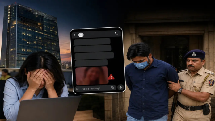 A fresh incident has emerged from Mumbai’s Piramal Tower, where a corporate employee allegedly sent obscene messages and videos to female colleagues.