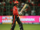 Abhishek Sharma Penalised After KKR Clash, Match Fee Deducted