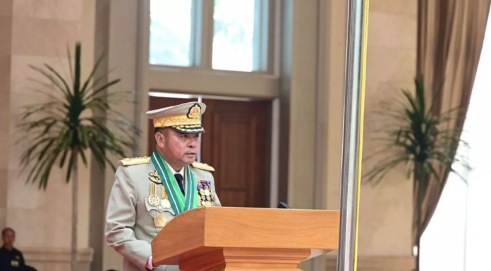 Five Years After Coup, Min Aung Hlaing Named Myanmar President