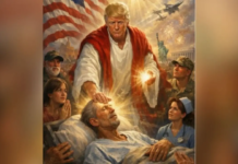 Trump’s Pope Attack Followed by AI Image Showing Him as Jesus-Like Figure