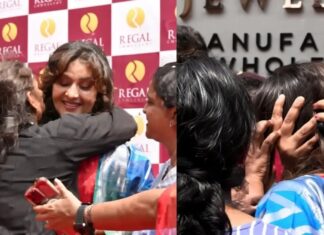 Malayalam actress Manju Warrier Shocked as Fan Forces Kiss in Palakkad, Video Goes Viral Malayalam actress Manju Warrier Shocked as Fan Forces Kiss in Palakkad, Video Goes Viral