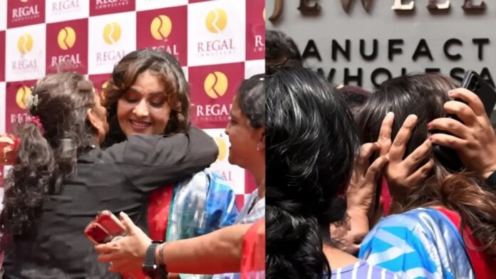Malayalam actress Manju Warrier Shocked as Fan Forces Kiss in Palakkad, Video Goes Viral