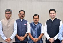 After AAP MPs merge with BJP, NDA nears majority in Rajya Sabha After AAP MPs merge with BJP, NDA nears majority in Rajya Sabha