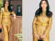 Isha Ambani Revives 1996 Chanel Couture With A Modern Maharani Twist Isha Ambani, who is known for her classy looks, has showcased her golden girl look with this outfit.