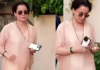 Did Kangana Ranaut Secretly Get Married? Spotted Wearing Mangalsutra, Green Bangles On Thursday in the viral video, Kangana Ranaut can be seen leaving her home, while wearing a simple peach outfit, with bindi, sunglasses, green bangles, and a mangalsutra around her neck.