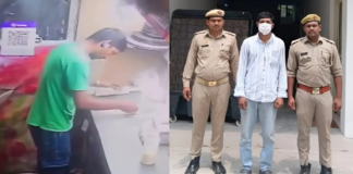 Noida Pizza Shop Owner Arrested After Viral ‘Spitting On Dough’ Video The accused, who is identified as Mujammil, runs a food outlet named 'Pizza Hunt' in Chaura Village of Sector 22 Noida.