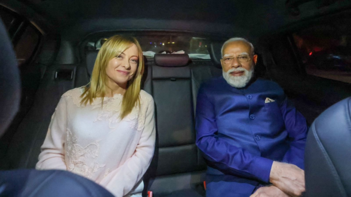 PM Modi with Giorgia Meloni Prime Minister Narendra Modi has arrived in Rome, the capital of Italy, marking the final leg of his five-nation tour.