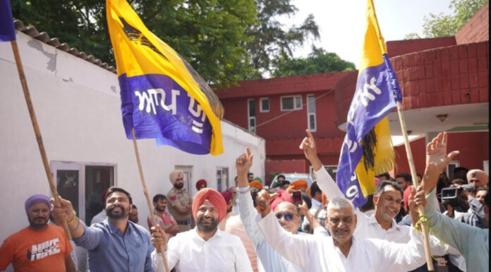 AAP Sweeps Punjab Civic Polls, Congress, SAD And BJP Suffer Major Setback AAP Sweeps Punjab Civic Polls, Congress, SAD And BJP Suffer Major Setback