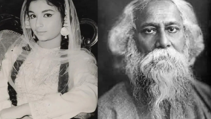 During a podcast conversation, Soha Ali Khan shared about the relationship between Sharmila Tagore and Rabindranath Tagore.