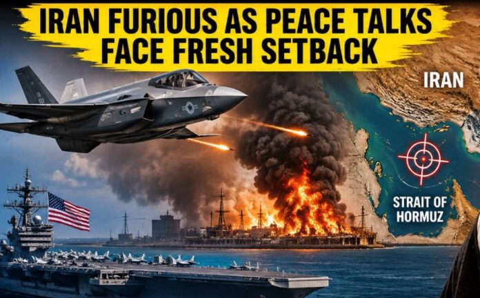 Tensions Soar After New US Strike Near Hormuz, Iran Says Peace Efforts Under Threat Tensions Soar After New US Strike Near Hormuz, Iran Says Peace Efforts Under Threat