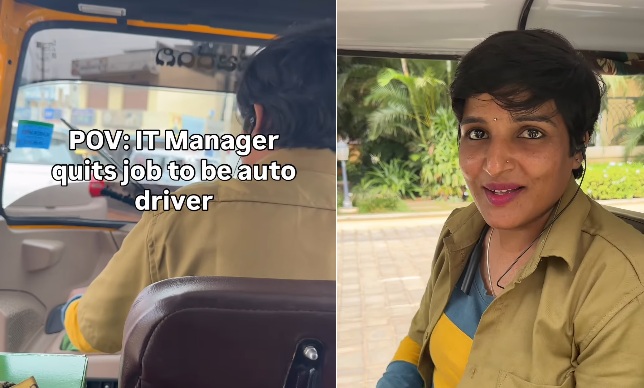 Woman Ditches Stressful IT Job, Earns Rs 60,000 A Month Driving Auto-Rickshaw Woman Ditches Stressful IT Job, Earns Rs 60,000 A Month Driving Auto-Rickshaw