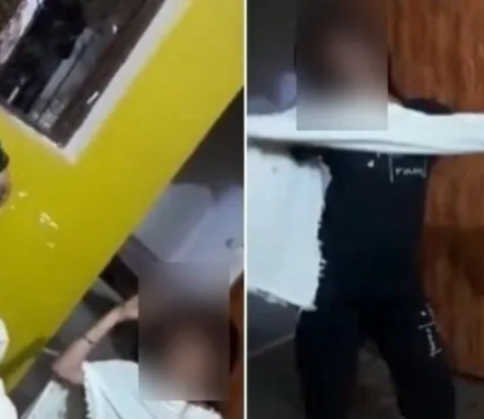 Uttar Pradesh: Young Woman Dances In Bank Manager’s Office; Video Goes Viral In Hardoi, Uttar Pradesh, three videos have gone viral showing a young woman dancing inside a bank manager's office.