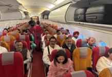 Major Boost for Ludhiana: First Flight from Delhi Arrives at Halwara; Prominent Leaders, Including Ravneet Bittu, Become the First Passengers