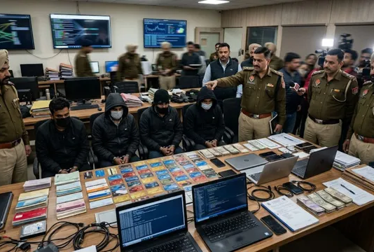 Major Revelation in Ludhiana Cyber Fraud Case: Transactions Worth Crores Conducted via 450 Mule Accounts; 4 Arrested