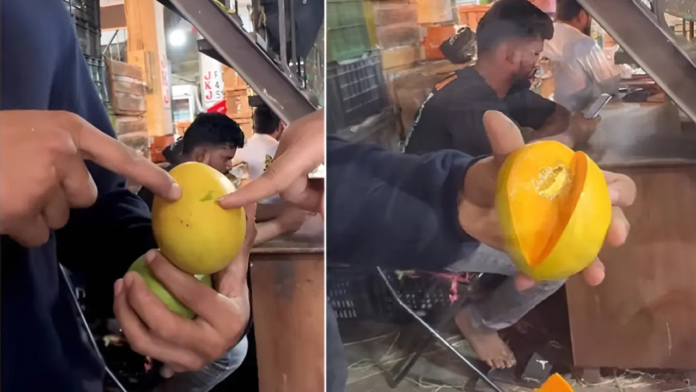 A video explaining the solution to this problem is now rapidly going viral on social media. In the video, an Instagram user shows a method for buying mangoes.