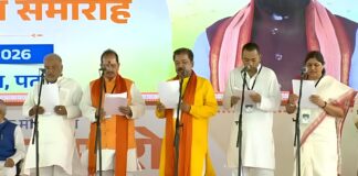 Bihar Cabinet Expansion: Nitish Kumar’s son Nishant, 31 others take oath Bihar Cabinet Expansion: Nitish Kumar's son Nishant, 31 others take oath