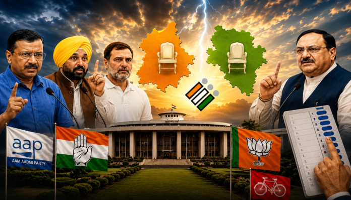 371aa177-6f72-4bfb-86b3-cb89ac9f1173 Early Elections In Punjab And Uttarakhand? Political Signal Fuels Speculation