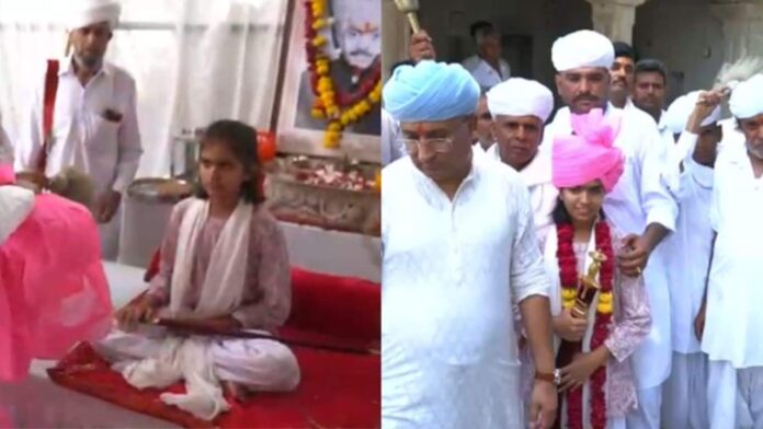 13-Year-Old Girl Makes History As First Female Heir Of Rajasthan’s Kherwagarh Royal Family