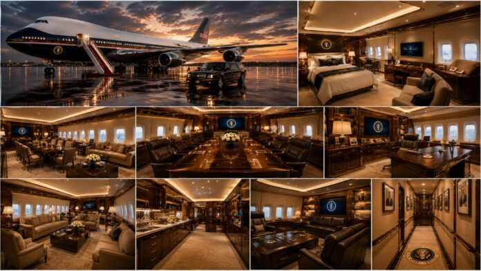 Donald Trump’s New Luxury Jet Unveiled: 400 Million Dollars Flying Palace Ready For Takeoff