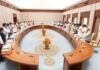 PM Modi Felicitated by Union Cabinet for Longest Consecutive Tenure as Elected PM PM Modi Felicitated by Union Cabinet for Longest Consecutive Tenure as Elected PM