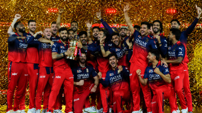 RCB IPL win RCB became champion for the second consecutive time by defeating Gujarat Titans in their own home in Ahmedabad.