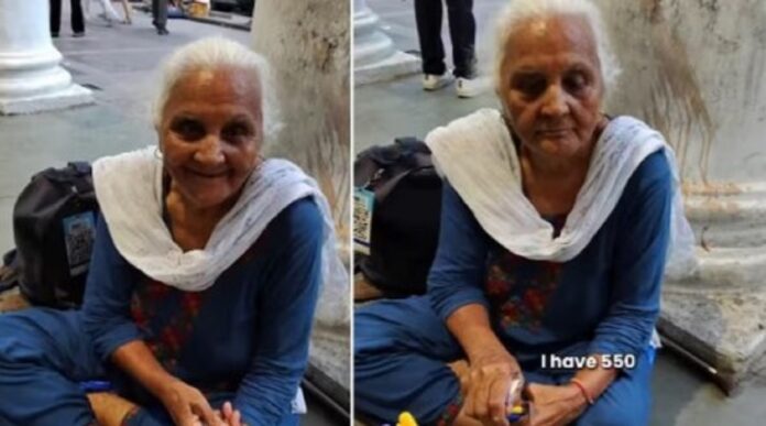 Screenshot 2026-06-15 141922 American content creator Steve Yalo Helps Elderly Woman Selling Pens In Delhi's CP; Video Goes Viral
