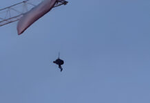 Man Left Hanging For Four Hours Mid-Air During Paragliding Ride, Video Goes Viral Man Left Hanging For Four Hours Mid-Air During Paragliding Ride, Video Goes Viral