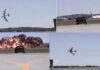 Deadly California Air Disaster: B-52 bomber On Fire, As Plane Goes Down In Flames Shortly After Takeoff Deadly California Air Disaster: B-52 bomber On Fire, As Plane Goes Down In Flames Shortly After Takeoff