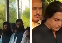 Video Goes Viral As Lashkar Leaders Attend Shoaib Akhtar’s Brother’s Funeral In Pakistan Video Goes Viral As Lashkar Leaders Attend Shoaib Akhtar's Brother's Funeral In Pakistan