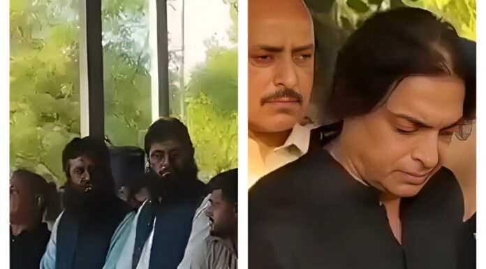 Video Goes Viral As Lashkar Leaders Attend Shoaib Akhtar’s Brother’s Funeral In Pakistan Video Goes Viral As Lashkar Leaders Attend Shoaib Akhtar's Brother's Funeral In Pakistan