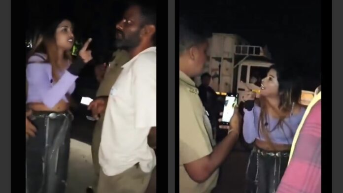 Meerut Shocker: Drunk Woman Creates Roadside Chaos, Slaps Man, Misbehaves With Police