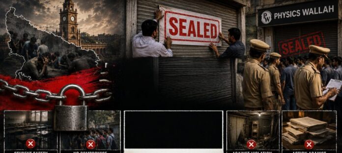 After Lucknow Tragedy, Kanpur Cracks Down: 22 Institutes Including Physics Wallah Sealed After Lucknow Tragedy, Kanpur Cracks Down: 22 Institutes Including Physics Wallah Sealed