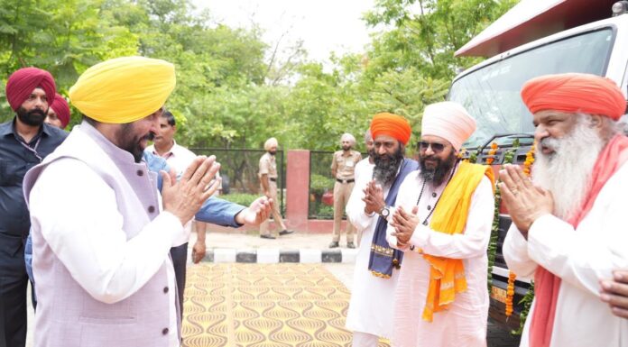 Sri Guru Ravidass Ji Always Emphasised Building Society Based on Equality & Free From Discrimination: CM Mann