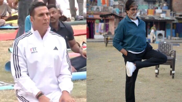Age Is Just a Number! Amitabh, Akshay and Other Bollywood Icons Who Stay Fit With Yoga Age Is Just a Number! Amitabh, Akshay and Other Bollywood Icons Who Stay Fit With Yoga