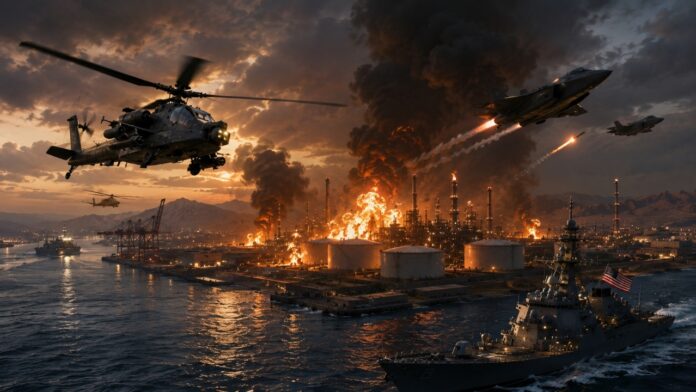 Trump Orders Iran Strikes After Helicopter Downed in Strait of Hormuz Trump Orders Iran Strikes After Helicopter Downed in Strait of Hormuz