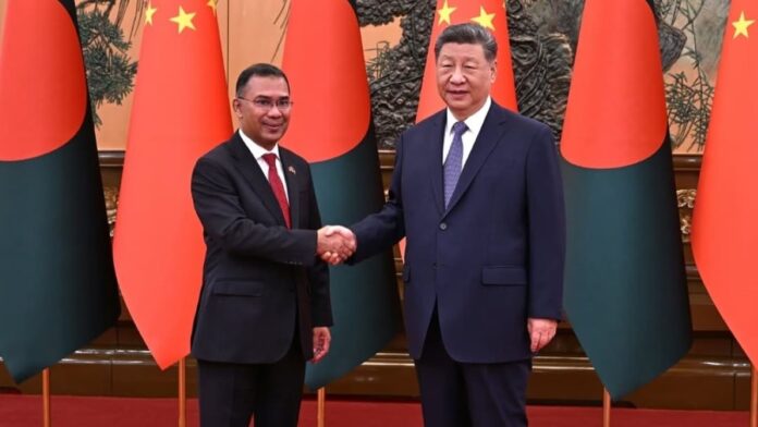 Xi Jinping Targets India During Talks With Bangladesh's Tariq Rahman