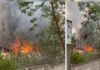 Massive Blaze In EV Showroom At Indore; Dozens Of Vehicles Reduced To Ashes Massive Blaze In EV Showroom At Indore; Dozens Of Vehicles Reduced To Ashes